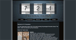 Desktop Screenshot of 721productions.com