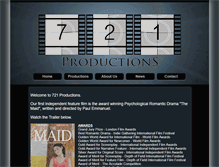 Tablet Screenshot of 721productions.com